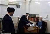 مراسم عمامه گذاری طلاب در بیوت مراجع عظام تقلید