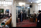 مراسم عمامه گذاری طلاب در بیوت مراجع عظام تقلید