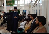 مراسم عمامه گذاری طلاب در بیوت مراجع عظام تقلید