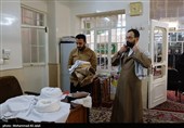 مراسم عمامه گذاری طلاب در بیوت مراجع عظام تقلید