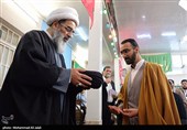 مراسم عمامه گذاری طلاب در بیوت مراجع عظام تقلید
