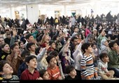 برپایی جشن عید مبعث ویژه کودکان در حرم بانوی کرامت