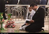 پیوند عاشقانه در سایه حضرت رضا علیه‌السلام در روز عید مبعث