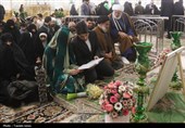 پیوند عاشقانه در سایه حضرت رضا علیه‌السلام در روز عید مبعث