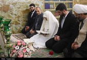 پیوند عاشقانه در سایه حضرت رضا علیه‌السلام در روز عید مبعث