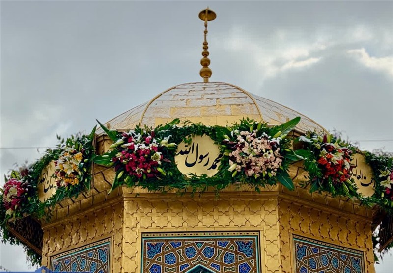 حضرت محمد (ص) , حرم حضرت محمد(ص) , حرم امام رضا(ع) , امام رضا (ع) , مشهد مقدس , اخبار مشهد , خراسان رضوی , 