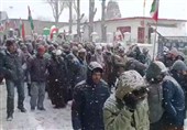 ادامه تظاهرات مردم هند در حمایت از ایران