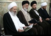 مراسم تشییع آیت الله هادی سیستانی در قم