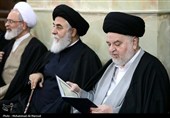 مراسم تشییع آیت الله هادی سیستانی در قم