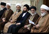 مراسم تشییع آیت الله هادی سیستانی در قم