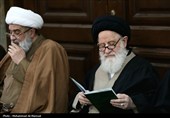 مراسم تشییع آیت الله هادی سیستانی در قم