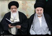 مراسم تشییع آیت الله هادی سیستانی در قم