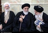 مراسم تشییع آیت الله هادی سیستانی در قم
