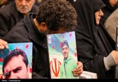 مراسم یادبود شهدای مدافع امنیت استان قزوین