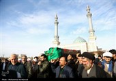 مراسم تشییع آیت الله هادی سیستانی در قم