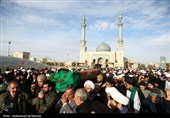 مراسم تشییع آیت الله هادی سیستانی در قم