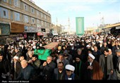 مراسم تشییع آیت الله هادی سیستانی در قم
