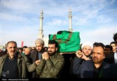 مراسم تشییع آیت الله هادی سیستانی در قم