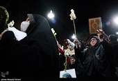 تجمع محکومیت هتک حرمت مساجد در مسجد بهشتی تهران