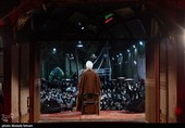 تجمع محکومیت هتک حرمت مساجد در مسجد بهشتی تهران