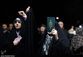 تجمع محکومیت هتک حرمت مساجد در مسجد بهشتی تهران