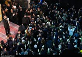 تجمع محکومیت هتک حرمت مساجد در مسجد بهشتی تهران