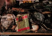 آتش زدن  مسجد شهید بهشتی تهران توسط اغتشاشگران