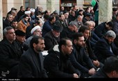 مراسم یادبود شهدای اغتشاشات اخیر-  زنجان
