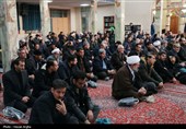 مراسم یادبود شهدای اغتشاشات اخیر-  زنجان