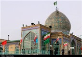مراسم یادبود شهدای اغتشاشات اخیر-  زنجان