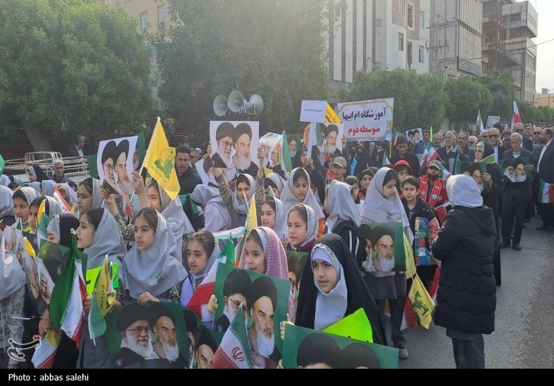 راهپیمایی , شهدای مدافعین امنیت , اخبار استان بوشهر ,