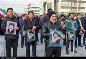 تشییع پیکر شهید «عیسی علیپور» در مشهد