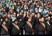 تشییع پیکر شهید «عیسی علیپور» در مشهد
