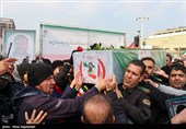 تشییع پیکر شهید «عیسی علیپور» در مشهد