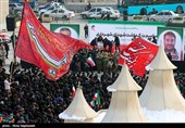 تشییع پیکر شهید «عیسی علیپور» در مشهد