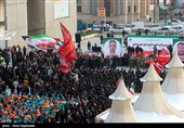تشییع پیکر شهید «عیسی علیپور» در مشهد