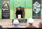 مراسم بزرگداشت شهید مدافع امنیت فرج‌الله شوشتری