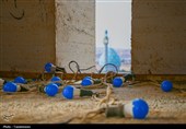 چراغانی مسجد مقدس جمکران در آستانه ماه شعبان