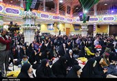 جشن میلاد امام حسین (ع) در حسینیه اعظم زنجان