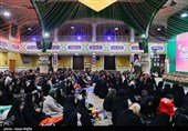 جشن میلاد امام حسین (ع) در حسینیه اعظم زنجان