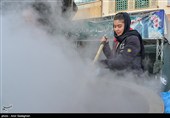 پخت 20 تن سمنو در حرم مطهر امامزاده سید علاءالدین شیراز