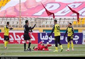 دیدار تیم‌های فوتبال پرسپولیس و سپاهان