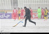 دیدار تیم‌های فوتبال پرسپولیس و سپاهان
