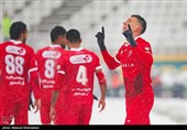 دیدار تیم‌های فوتبال پرسپولیس و سپاهان