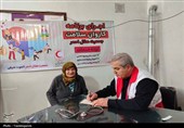 کاروان سلامت هلال‌احمر به روستای گازرخان رسید