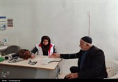کاروان سلامت هلال‌احمر به روستای گازرخان رسید