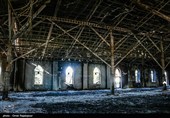 آثار حمله و آتش زدن مصلی رامسر توسط اغتشاشگران