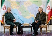 لاریجانی یلتقی قائد الحرس الثوری