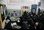 رونمایی از سنگ مزار شهید ایزدی