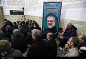 رونمایی از سنگ مزار شهید ایزدی